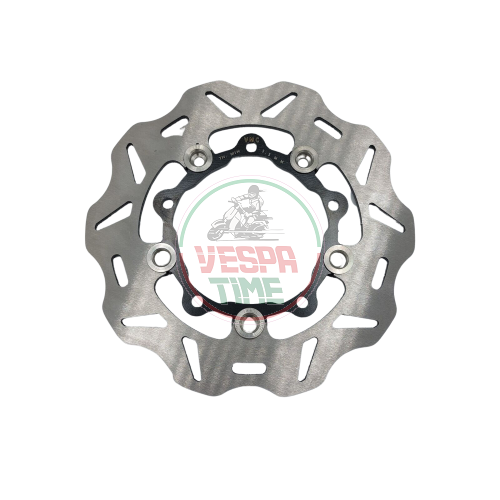 Disco freno anteriore flottante VMC Flower per Vespa PX, ET2, ET4, LX, ZIP SP