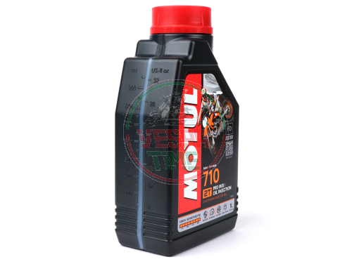 Olio miscela MOTUL 710 per motori 2 tempi, 100% sintetico, 1000ml