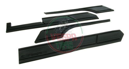 UTAH rubber bumper series for bonnets and front mudguard Vespa PX-PE-'98-MY-'11 - black