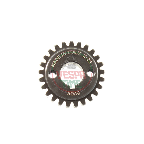 Pignone EVOK Z:25 per rapporti primaria 24-72 DENTI DRITTI - Vespa 50 N L R SPECIAL, 90, 125 Primavera, ET3, PK
