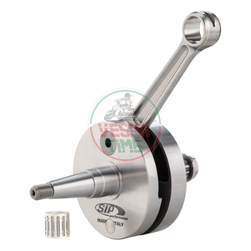 Cigüeñal SIP PERFORMANCE anticipado para Vespa Rally 200, PX-PE 200, Lusso, MY, Cosa - carrera 62 mm, biela 127, bulón Ø 16 mm