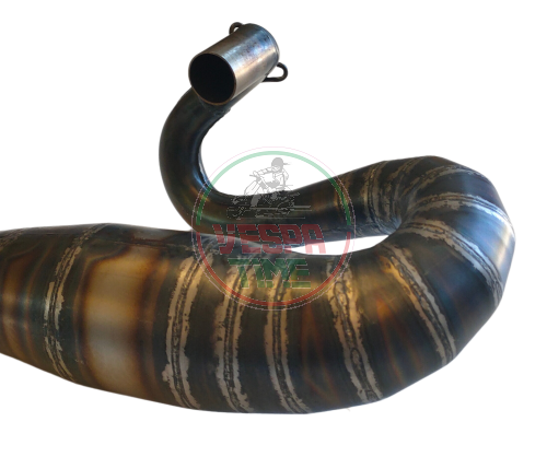QUATTRINI M3-43 racing expansion exhaust for QUATTRINI M-43 cylinder kit for Piaggio mopeds CIAO, SI, BRAVO, BOXER