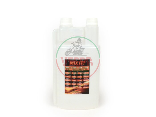 Misurino per olio - bottiglia dosatrice -BGM PRO 1000 ml- con camera di dosaggio e due coperchi