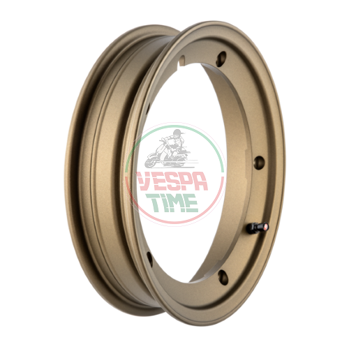 Llanta rueda tubeless MY SIP - 2.10-10 Vespa 50, 125 ET3 Primavera, PK, PX, T5 bronce mate