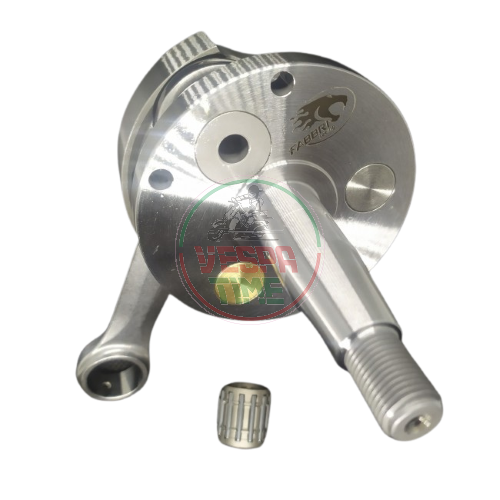 FABBRI RACING early crankshaft, cone 20, shoulders 87mm, connecting rod 102mm, stroke 53 for Vespa SMALLFRAME