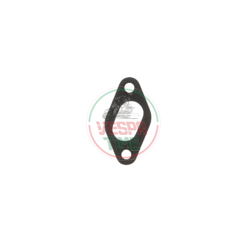 Guarnizione collettore-raccordo aspirazione ATHENA in alluminio gommato per vespa 50/90/125 primavera/et3, pk 50, pk 125 (prima serie a 2 fori)
