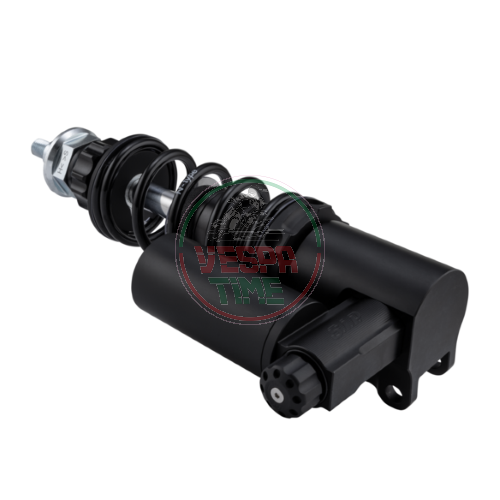 Amortiguador delantero SIP PERFORMANCE 2.0 para Vespa PK 50-125 XL, XL2, Automatica, cuerpo negro mate, muelle negro