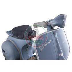 Sitzbank Vespa mit allem Zubehör, eine Person, schwarz Vespa 125 VNB-GT, 150 VBA-VBB-GL-SUPER-SPRINT
