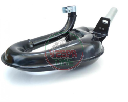 Marmitta espansione SIMONINI per Vespa 125/150 PX, 125 GT/GTR/TS, 150 Sprint/Sprint Veloce, silenziatore in alluminio