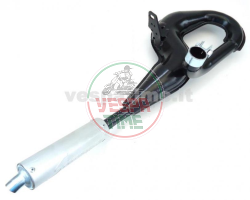 Marmitta espansione SIMONINI per Vespa 125/150 PX, 125 GT/GTR/TS, 150 Sprint/Sprint Veloce, silenziatore in alluminio
