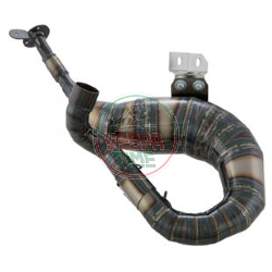 Muffler racing SIP Performance 2.0 for Vespa P200E/PX 200 E Lusso/'98/MY/Cosa 1 200