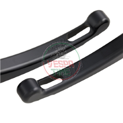 Coppia leve sportive SIP freno frizione in alluminio CNC anodizzato nero opaco, pompa freno GRIMECA per Vespa PX '98/MY/'11