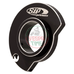 Camma comando cavo gas rapido SIP, Quick Throttle Disc anodizzato nero per Vespa 50 R 2°/S 2°/Special/SR (D) 2°/90 2°/100/125 PV 2°/ET3/GTR 2°/TS 2°/150 Sprint V. 2°/Super 2°/200 Rally 2°