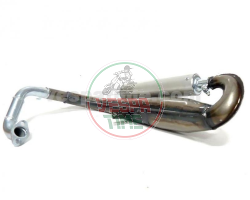 Rennauspuff Vespa Simonini mit Schalldämpfer aus Aluminium - Vespa 50/90/125 Primavera/ET3, für Zylinder 125 ccm und größer