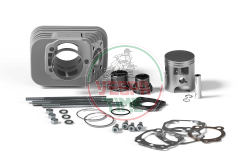 CILINDRO BIG DEPS Ø 47 IN ALLUMINIO CON SPINOTTO Ø 12 PER PIAGGIO BRAVO - BOSS - CIAO - CIAO PX - GRILLO - SI 50 CC