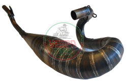 QUATTRINI M3-43 racing expansion exhaust for QUATTRINI M-43 cylinder kit for Piaggio mopeds CIAO, SI, BRAVO, BOXER