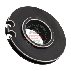 Camma comando cavi cambio rapido SIP, Short Shifter anodizzato nero per Vespa PK50-125 S/SS/Lusso/XL/ETS/Rush/N/PX80-200/PE/Lusso/'98/MY/'11/T5/Cosa 1