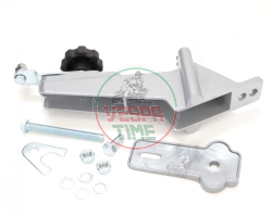 Spare wheel holder support for vespa 125/150 super 8-inch rim