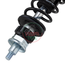 Amortiguador delantero SIP PERFORMANCE 2.0 para Vespa PK 50-125 XL, XL2, Automatica, cuerpo negro mate, muelle negro