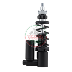 Amortiguador delantero SIP PERFORMANCE 2.0 para Vespa PK 50-125 XL, XL2, Automatica, cuerpo negro mate, muelle negro