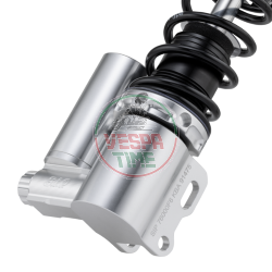 Amortiguador delantero SIP PERFORMANCE 2.0 para Vespa PK 50-125 XL, XL2, Automatica, cuerpo plateado, muelle negro