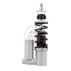 Amortiguador delantero SIP PERFORMANCE 2.0 para Vespa PK 50-125 XL, XL2, Automatica, cuerpo plata mate, muelle negro