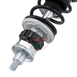 Amortiguador delantero SIP PERFORMANCE 2.0 para Vespa PK 50-125 XL, XL2, Automatica, cuerpo plata mate, muelle negro