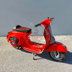 ITALKAST 2.0 GRIP+R single-seater saddle BLACK for Vespa 50, Special, 125 Primavera/ET3