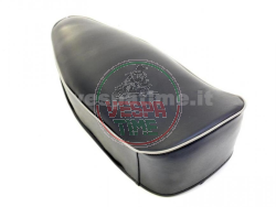 Two-seater saddle dark blue Vespa 50 L-R-N