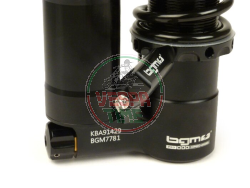 Amortiguador delantero BGM PRO SC / F16 COMPETITION, 240mm- Vespa PX80, PX125, PX150, PX200, T5 125cc - NEGRO