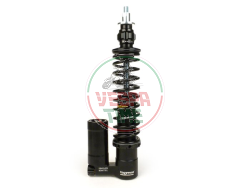 Amortiguador delantero BGM PRO SC / F16 COMPETITION, 240mm- Vespa PX80, PX125, PX150, PX200, T5 125cc - NEGRO