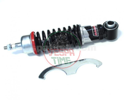 Amortiguador delantero regulable negro CARBONO para Vespa 50 L-R-N-SPECIAL, 90, 125 PRIMAVERA-ET3, PK50-S-XL1