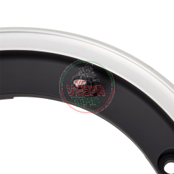 Llanta rueda tubeless SIP 2.0 TUBELESS 2.10-10 pollici per Vespa 50-90-125-150-200, negra con borde aluminio