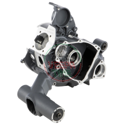 SIP EVO black engine crankcase for Vespa 50 N L R SPECIAL, 125 ET3 Primavera, PK50-125