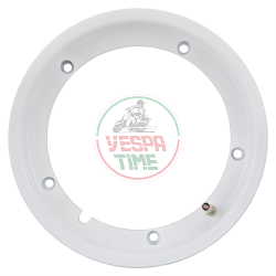 Radfelge schlauchlos SIP 2.0 - 2.50-10 Vespa 50, 125 ET3 Primavera, PK, PX, T5, Weiss
