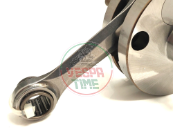 FABBRI RACING crankshaft solid shoulders cone 20, stroke 51, connecting rod 97, shoulders 83 for Vespa SMALLFRAME