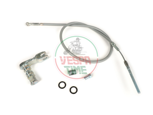 Kit cavo freno BGM ORIGINAL per Vespa PK S/XL/XL2, conversione a cavo del freno regolabile con filettatura
