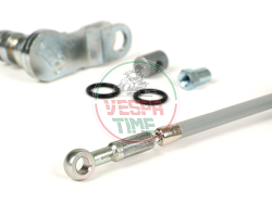 Kit cavo freno BGM ORIGINAL per Vespa PK S/XL/XL2, conversione a cavo del freno regolabile con filettatura