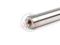 Reposapiés MC PROPARTS para ciclomotores Piaggio, Bravo, Ciao, Boxer, Si, SuperBravo, fabricado en CNC, acero inoxidable