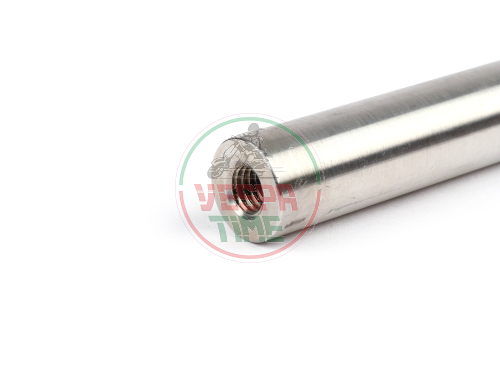 Reposapiés MC PROPARTS para ciclomotores Piaggio, Bravo, Ciao, Boxer, Si, SuperBravo, fabricado en CNC, acero inoxidable