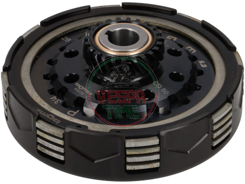 Clutch BGM PRO SUPERSTRONG CNC 2.0 CR80 Ultralube for Vespa PX-'98-MY-COSA, Z23 teeth, 10 spring, primary Z67/68 