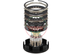 Clutch BGM PRO SUPERSTRONG CNC 2.0 CR80 Ultralube for Vespa PX-'98-MY-COSA, Z23 teeth, 10 spring, primary Z67/68 