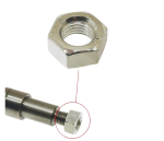 DADO M12x1,5 h10 (8.8) CHIAVE 19 PER PERNO SOSPENSIONE ANTERIORE VESPA 50-90-125 PRIMAVERA-ET3-PK 50-PK 50 XL