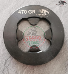 Masa volante adicional de acero para ventilador FABBRI RACING con encendido electrónico PVL, 470gr, Vespa SMALLFRAME