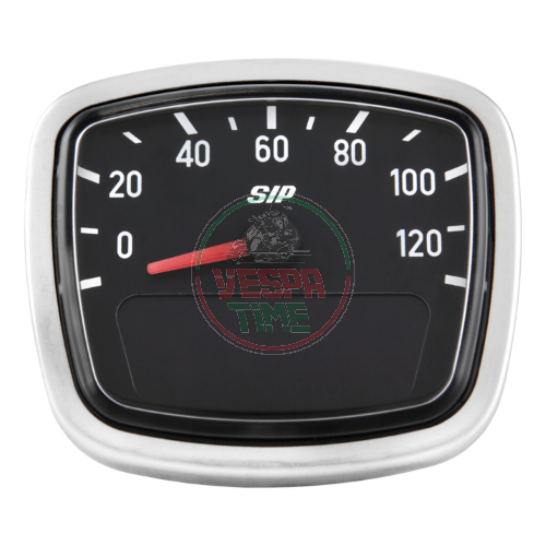 Digitaler Drehzahlmesser Tacho SIP 2.0 per Vespa 125 VNA-VNB SCHWARZ Grund - 12000 RPM