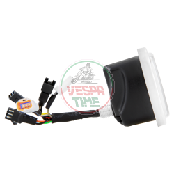 Digitaler Drehzahlmesser Tacho SIP 2.0 per Vespa 125 VNA-VNB SCHWARZ Grund - 12000 RPM