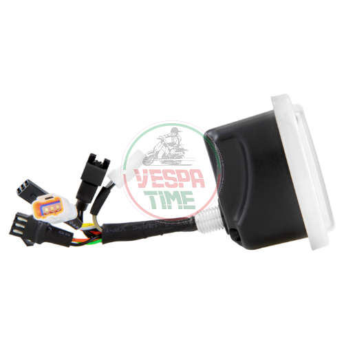 Digitaler Drehzahlmesser Tacho SIP 2.0 per Vespa 125 VNA-VNB SCHWARZ Grund - 12000 RPM