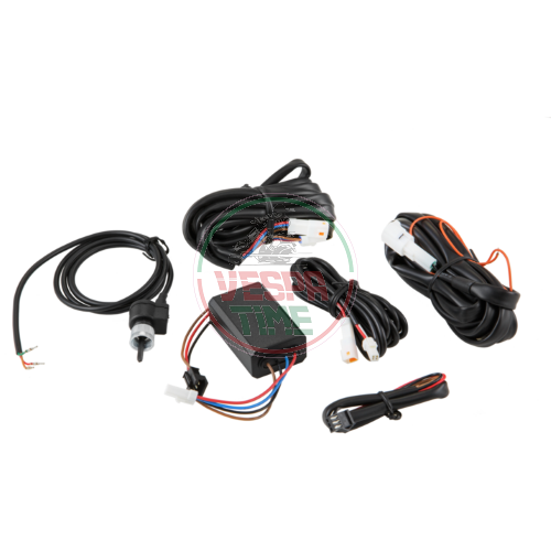 Digitaler Drehzahlmesser Tacho SIP 2.0 per Vespa 125 VNA-VNB SCHWARZ Grund - 12000 RPM