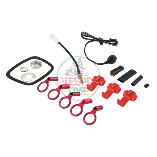 Digitaler Drehzahlmesser Tacho SIP 2.0 per Vespa 125 VNA-VNB SCHWARZ Grund - 12000 RPM
