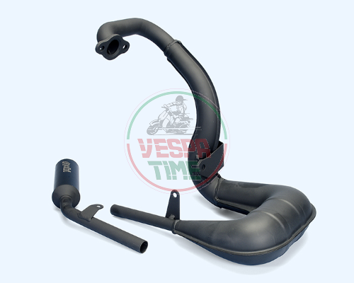 Marmitta espansione polini silenziatore alluminio vespa pk50, pk50xl, rush, n, v per cilindri fino a 112cc